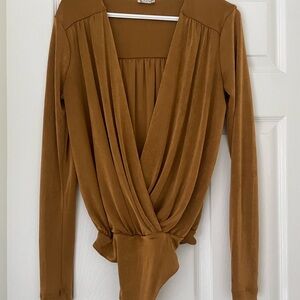 Elegant Brown Women's Top
